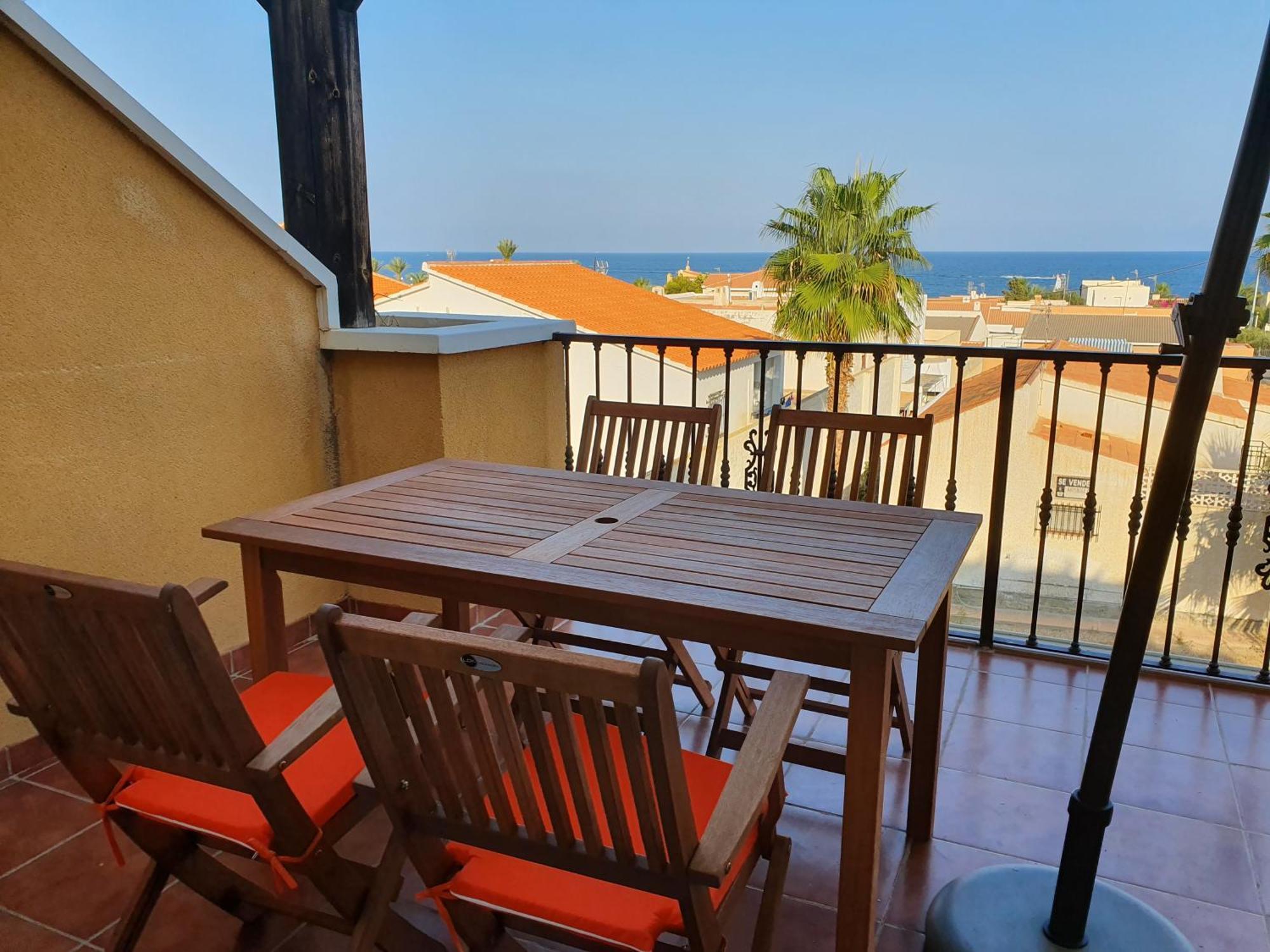As24 2-Bedroom Apt Padel-Pozo Del Esparto Sea View 쿠에바스 델 알만소라 외부 사진